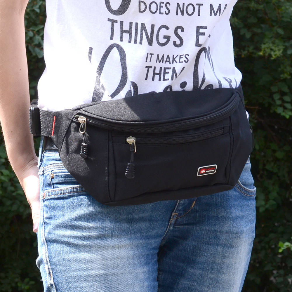 

Сумка бананка, Черный