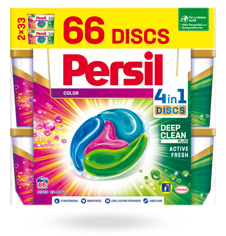 

Капсулы для стирки Persil Discs Color Duo 66 шт