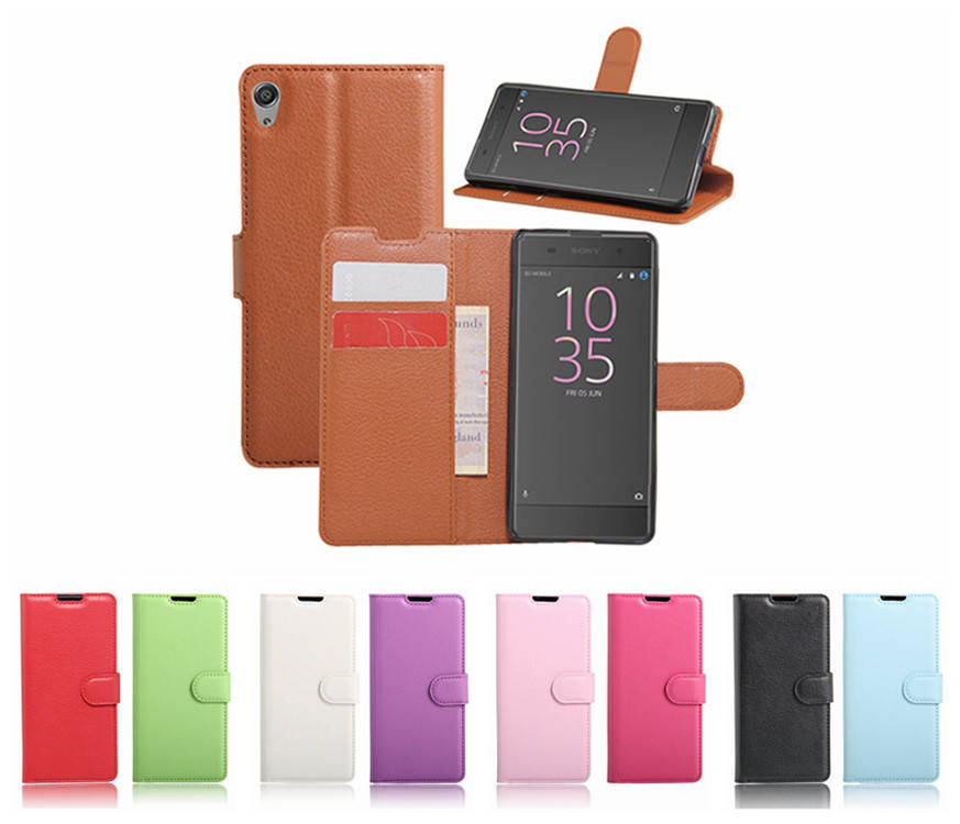 

Чехол книжка Lichee для Sony Xperia XA (9 цветов), Разные цвета