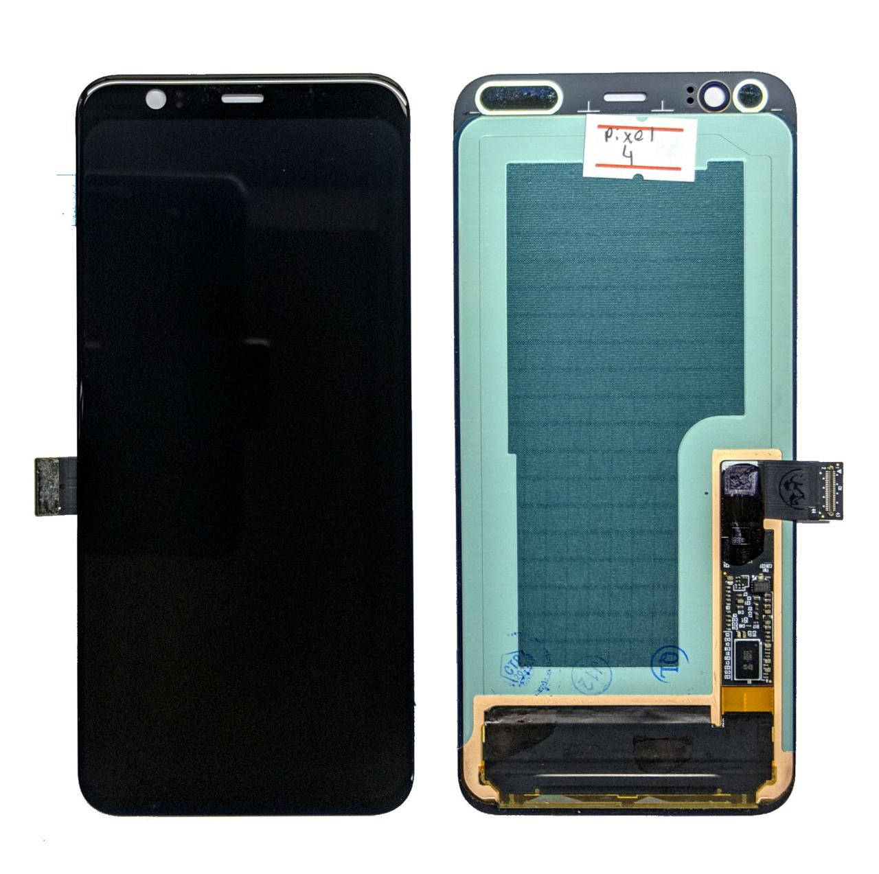 

Дисплейный модуль Google Pixel 4 тачскрин и экран, Черный