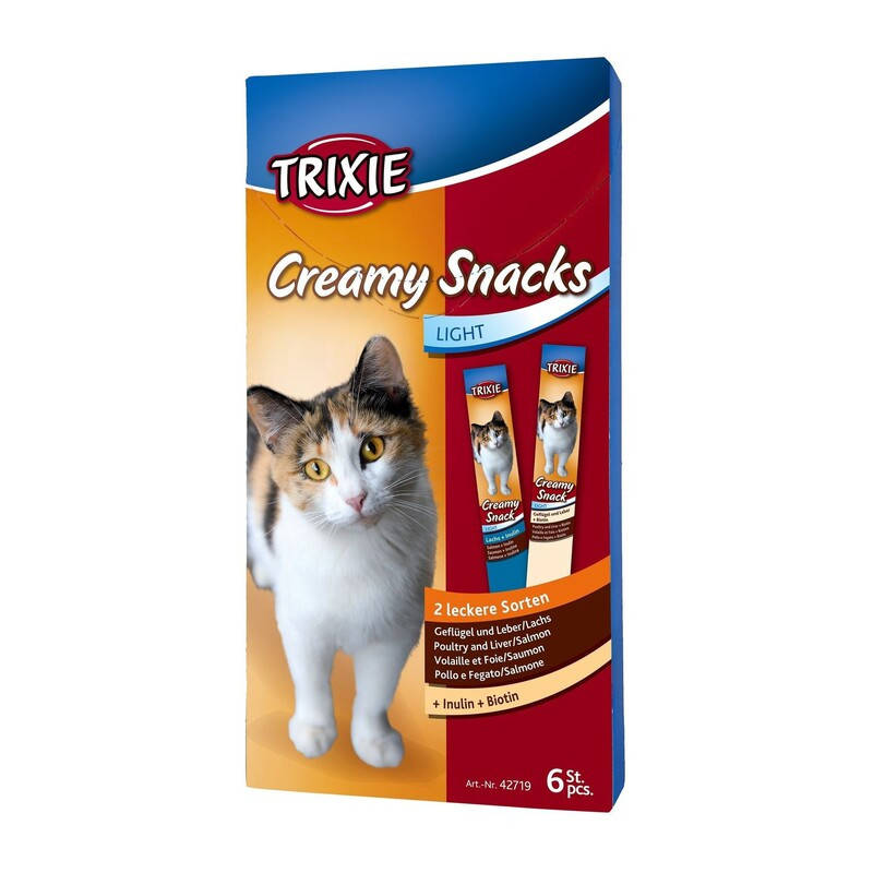 

Лакомство для кошек Trixie Creamy Snacks (домашняя птица), 6 шт х 15 г Акция
