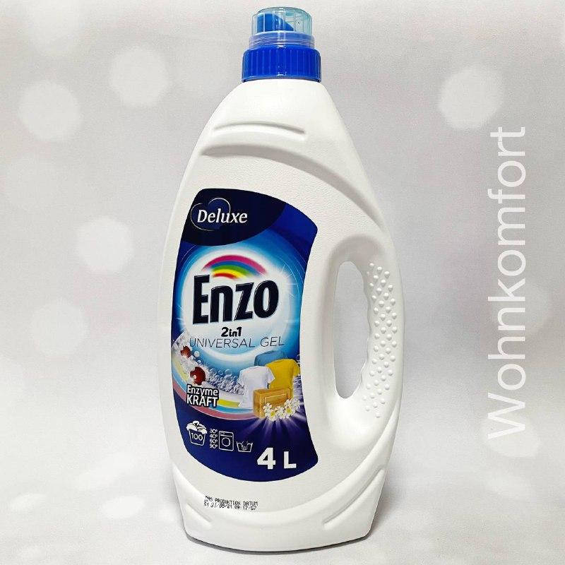 

Гель для стирки универсальный Enzo deluxe 4 L/100 стирок