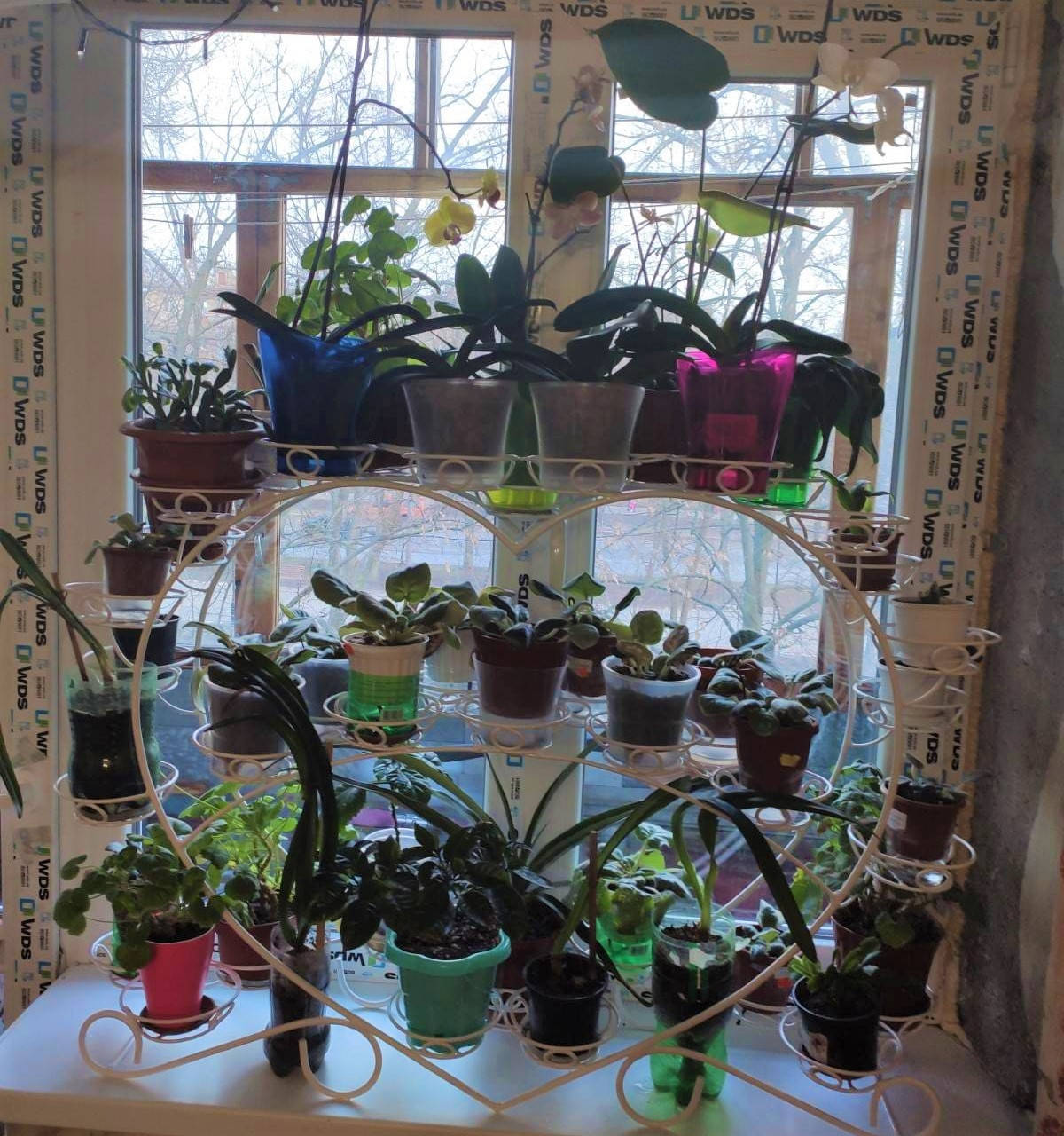 

Подставка для цветов на 39 чаш "Фиалка-3"