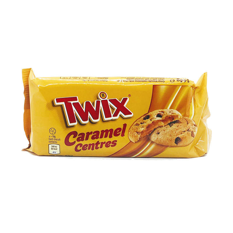 

Печенье Twix Cookies Caramel Centre 144 g