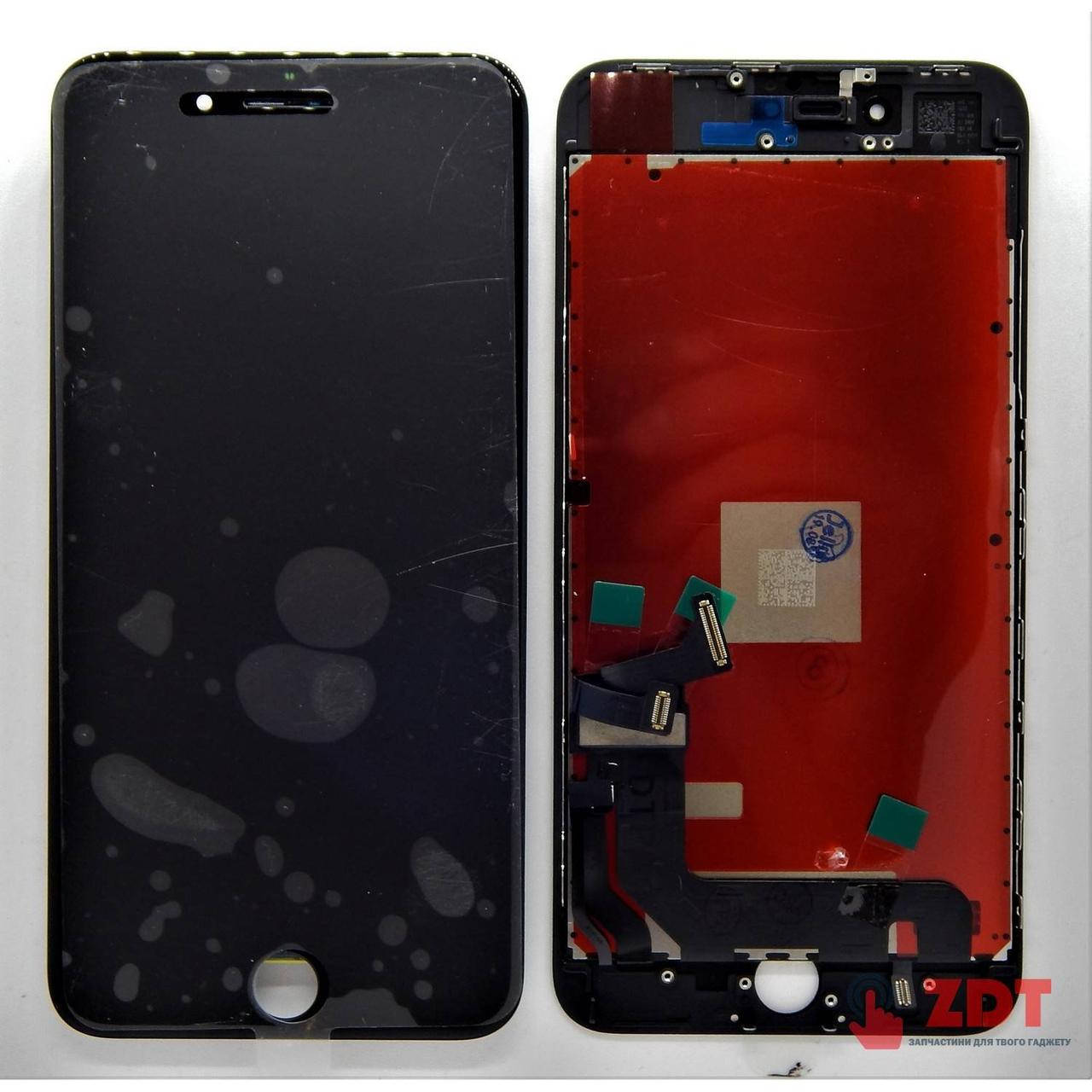 

Дисплейный модуль для iPhone 8 plus Change Glass Black (5000764B), Черный