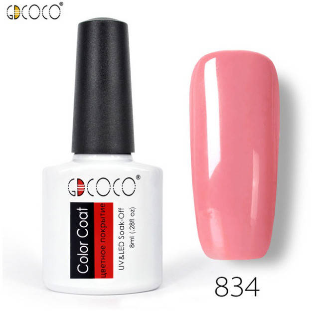 

Гель-лак GDCOCO 8 мл, №834 (ярко-коралловый)