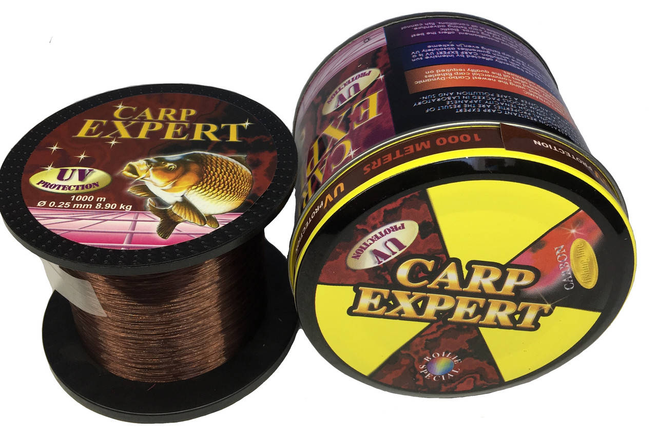 

Леска рыболовная Carp Expert UV Carbon 1000 м 0.35, Коричневый
