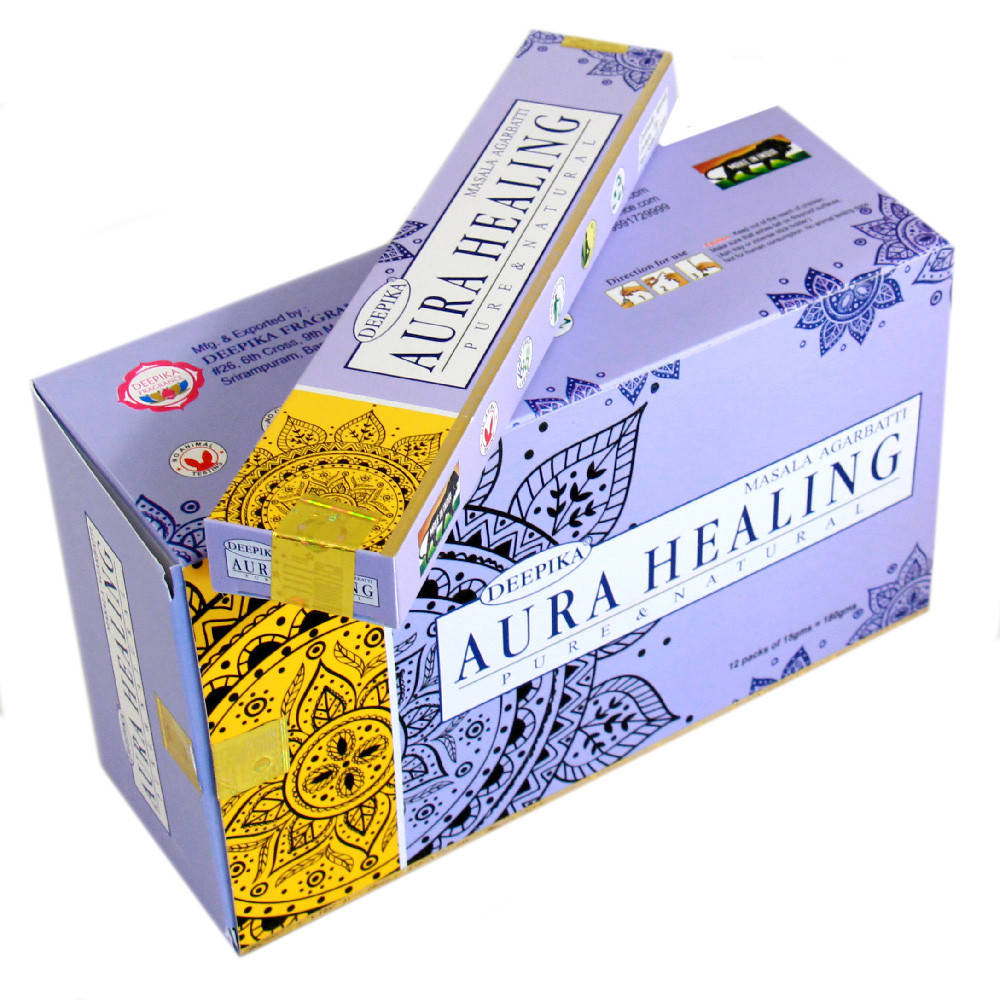 

Благовония Aura Healing, Deepika, 15 грамм