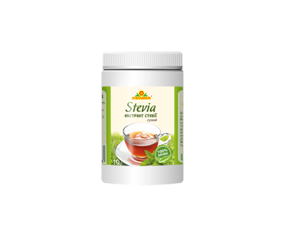 

Экстракт стевии «СТЕВИЯСАН» сухой от ТМ Steviasun 10г.(натуральный сахарозаменитель)