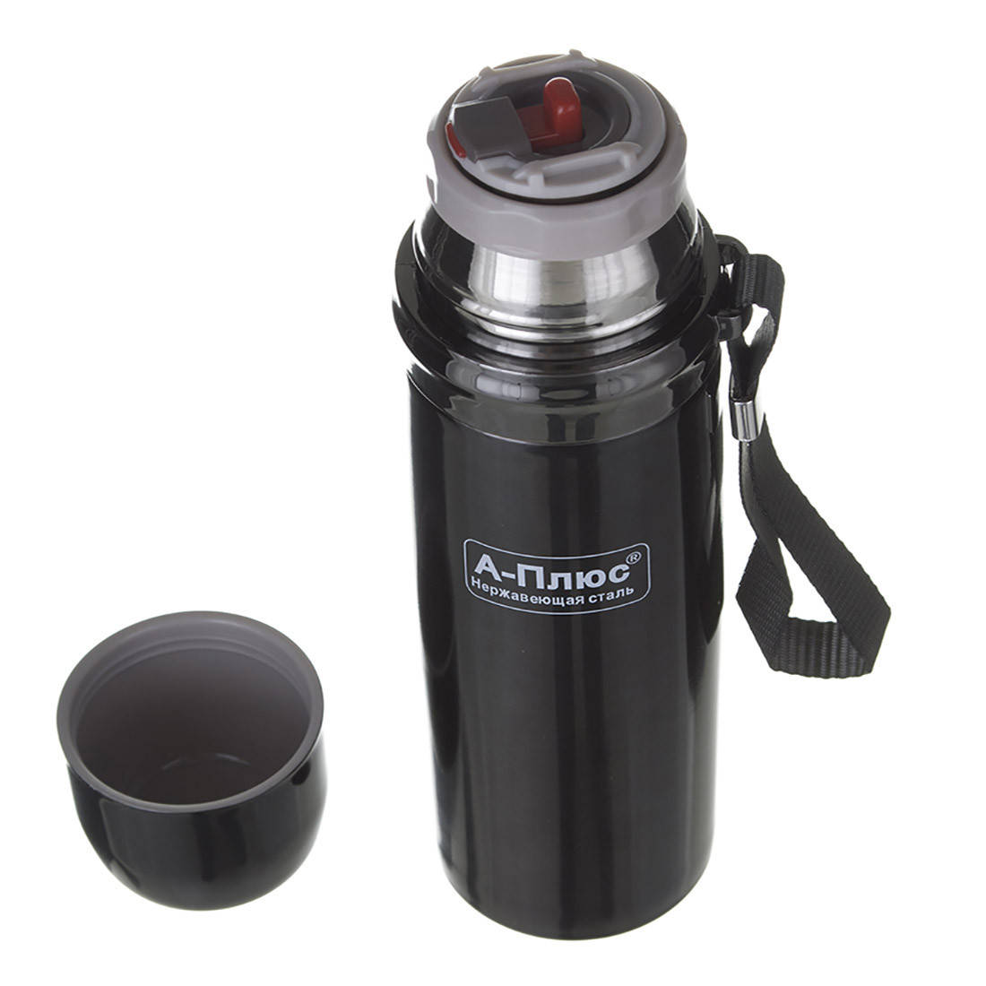 

Термос A-PLUS 500 мл (1799) Черный