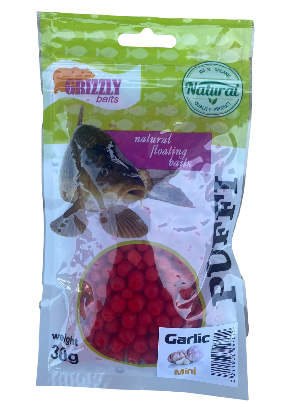 

Воздушное тесто GRIZZLY Baits Garlic (Чеснок) 30гр