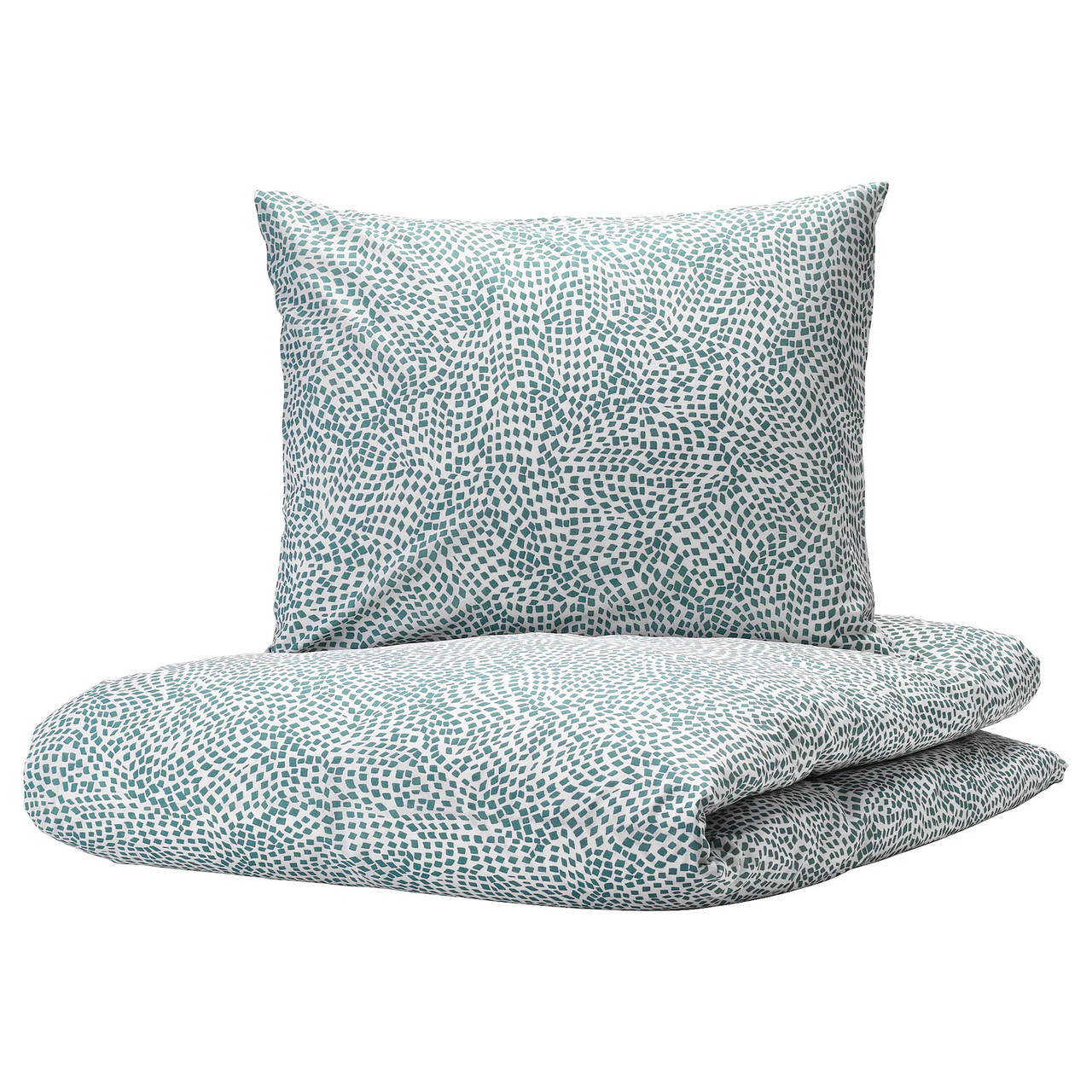

Пододеяльник и 1 наволочка IKEA (ИКЕА) TRАDKRASSULA белый/синий (503.928.40)