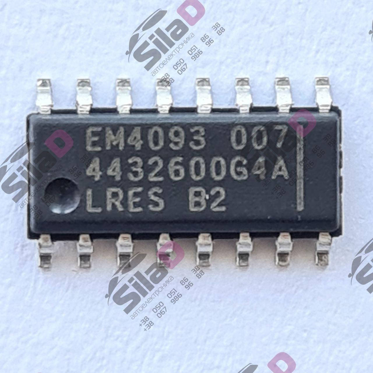 

Микросхема EM4093-007 Megamos корпус SOP16