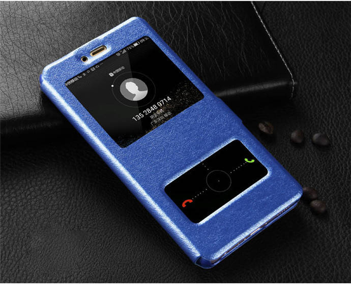 

Чехол Window для Huawei Y5 2018 / Y5 Prime 2018 / DRA-L21 книжка с окошком Blue, Синий