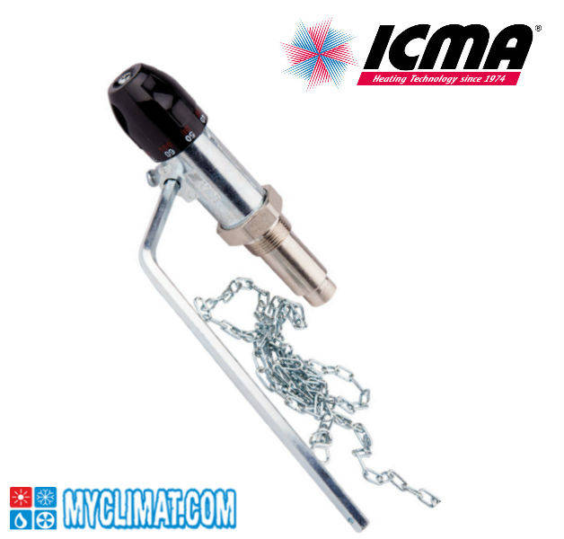 

Регулятор тяги для твердотопливного котла Icma