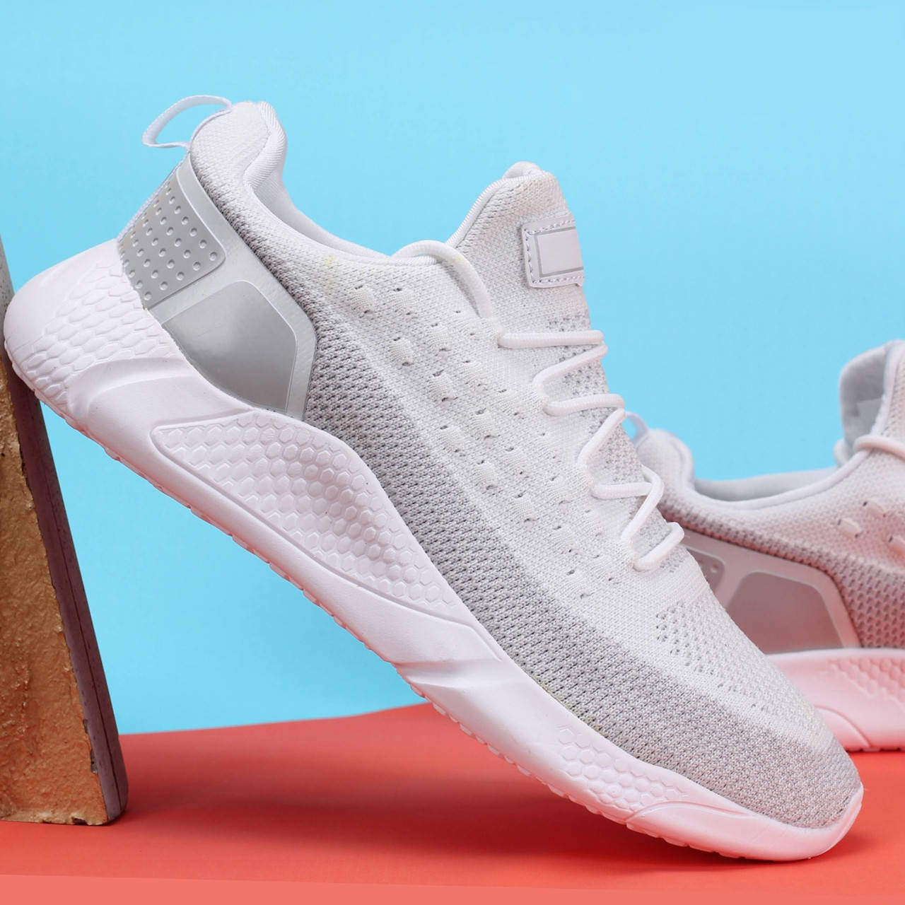 

Кроссовки мужские летние весенние белые (код 3021), Белый