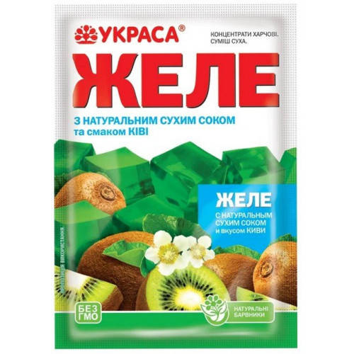 

Желе ТМ Украса "Киви" 90г