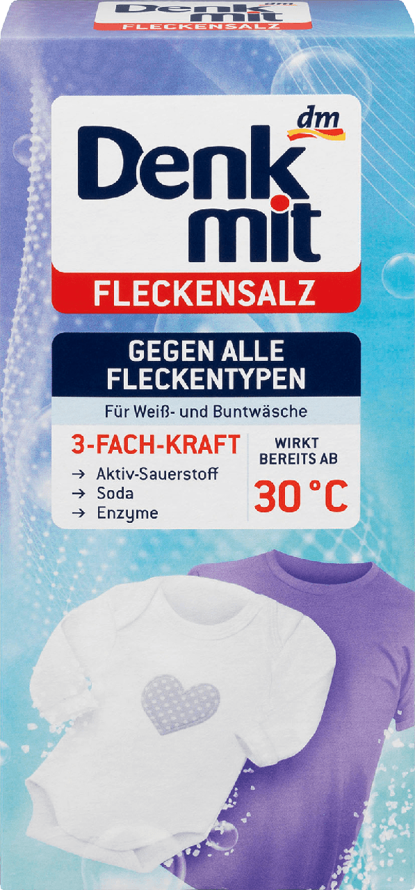 

Пятновыводитель универсальный Denkmit Fleckensalz, 500 гр