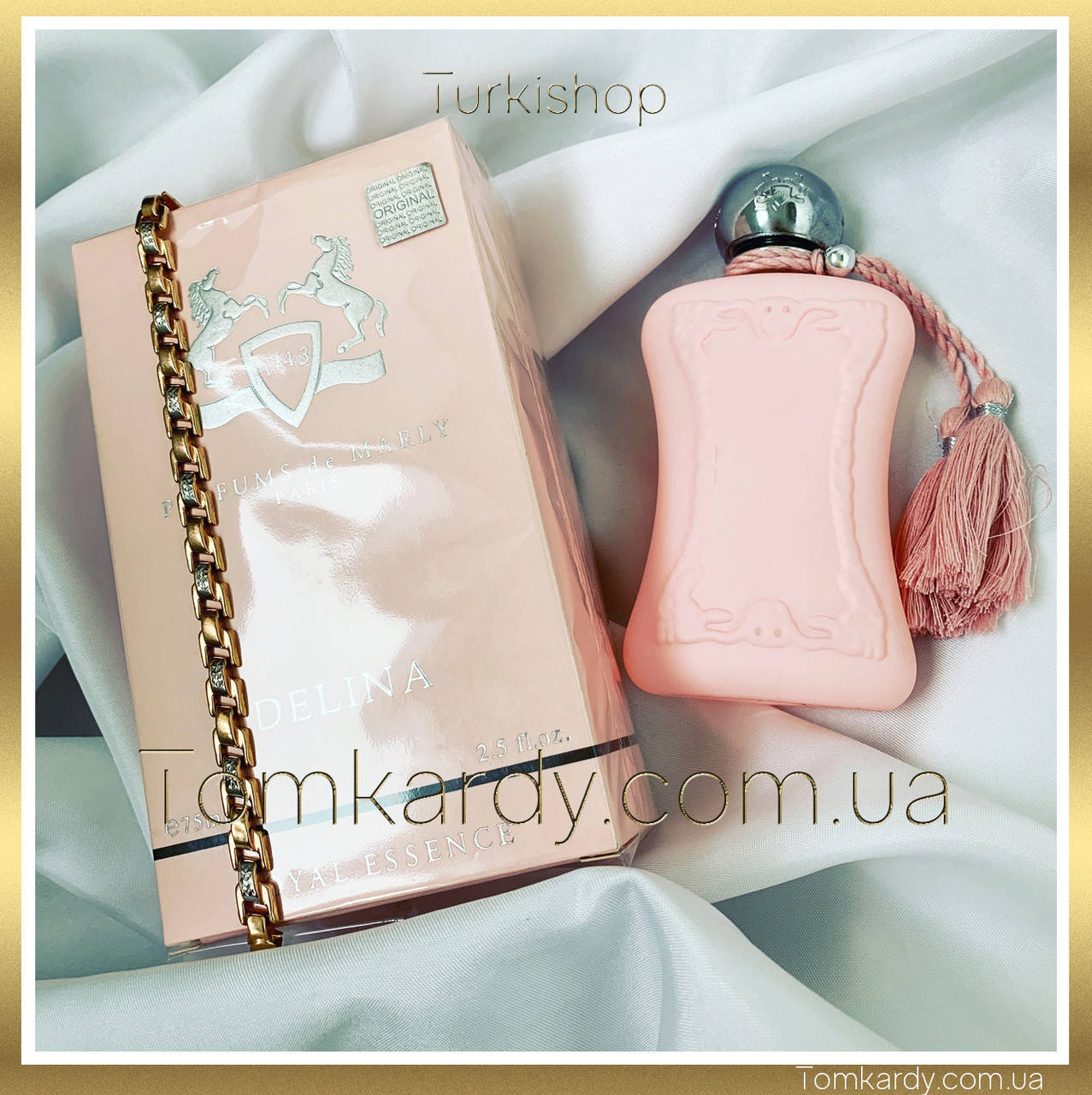 

Женские духи Parfums de Marly Delina 75 ml. Парфюм де Марли Делина 75 мл.