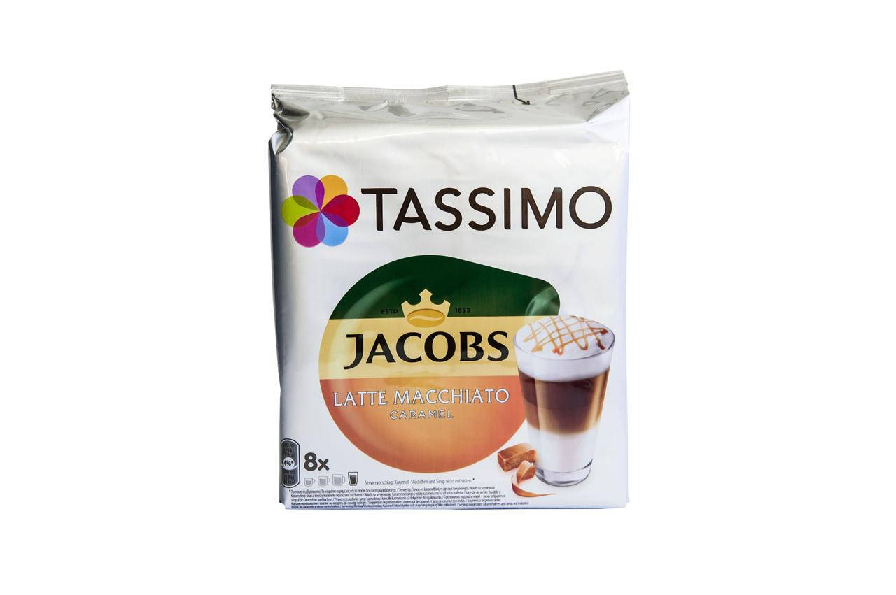 

Кофе в капсулах Jacobs Tassimo Latte Caramel 8шт