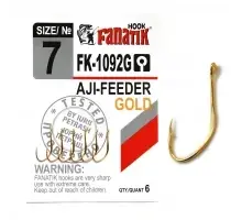 

Крючок Fanatik AJI-FEEDER GOLD FK-1092G № 7