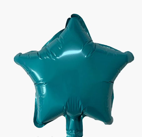 

Фольгированная звезда 10"(25см) голубая, Китай