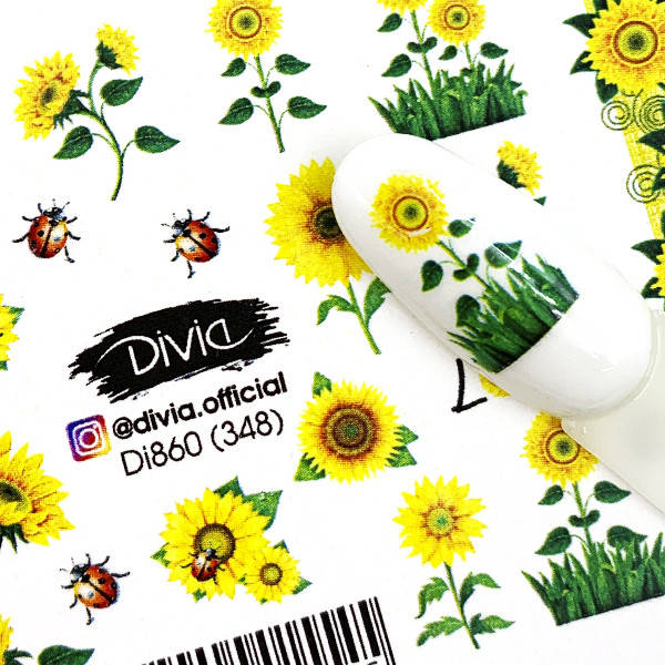 

Divia Наклейки Слайдер-дизайн Di860 №348