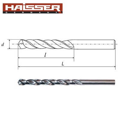 

Сверло по металлу Haisser 8,0х75х117 мм