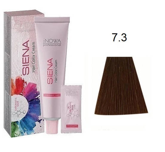 

Крем-краска для волос jNOWA Professional Siena Chromatic Save 7/3 90 мл