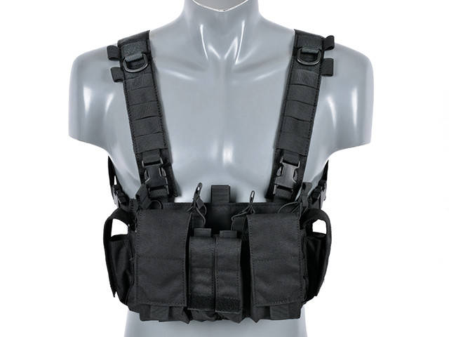 

Патрульный нагрудник Chest Rig - Black [8FIELDS]