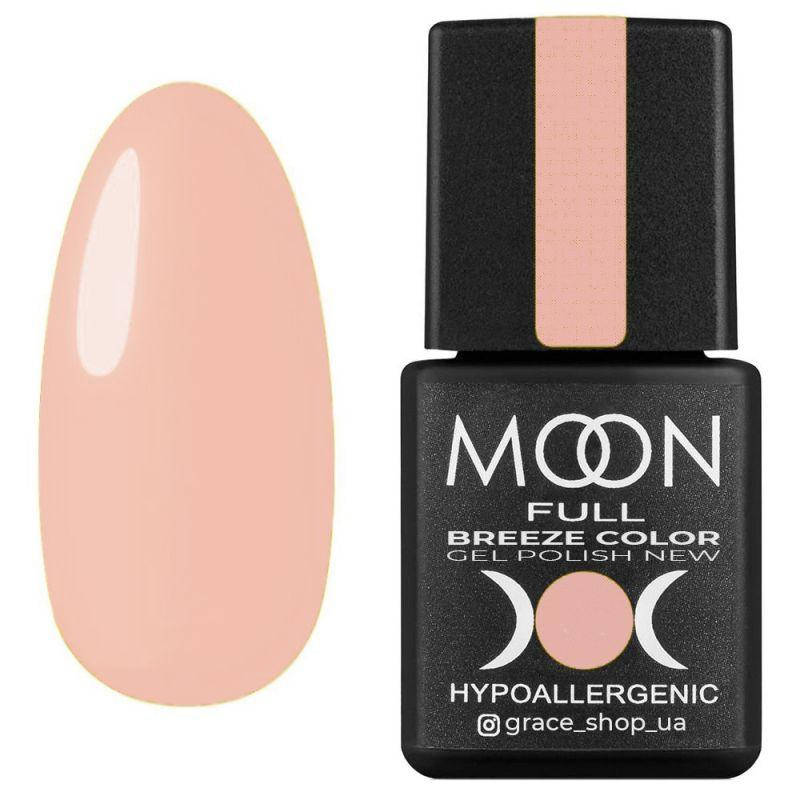 

Гель-лак Moon Full Breeze Color №404 молочно-персиковый, 8мл