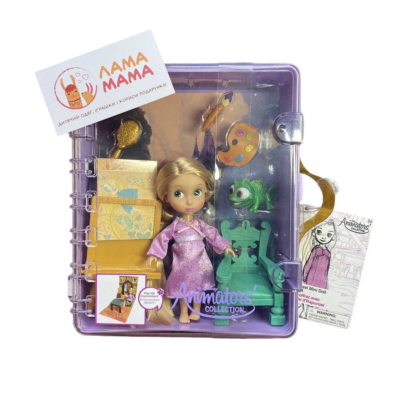 

Игровой набор с мини куклой Рапунцель Оригинал Disney