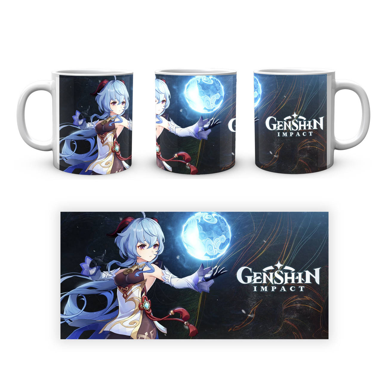 

Кружка Gee! Genshin Impact Геншин Импакт Гань Юй с небесным дождём GN 02.499