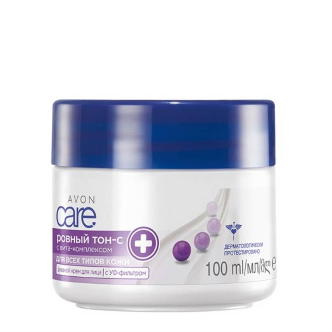 

Дневной крем для лица "Ровный тон" Care Avon, 100 ml