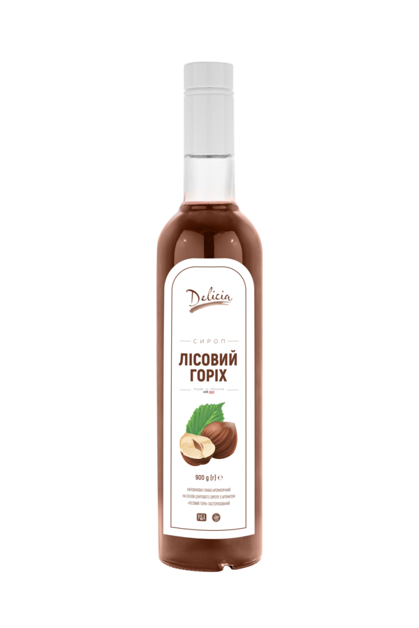 

Сироп Лесной Орех Delicia 900 г