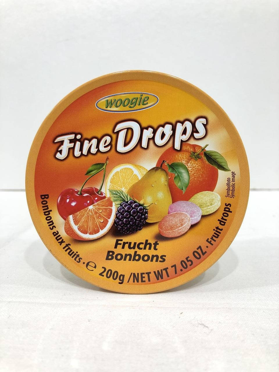 

Льодяники Fine Drops Frucht 200гр