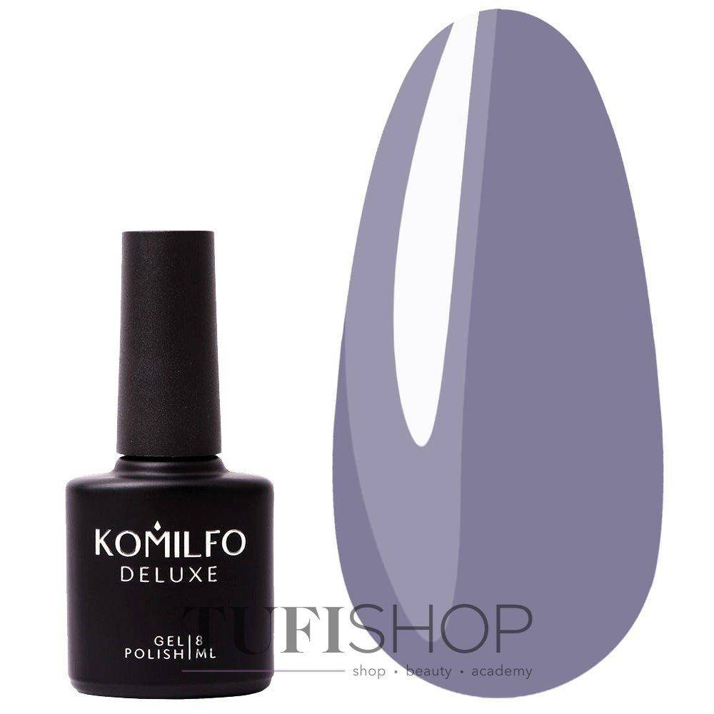 

Гель-лак Komilfo Deluxe Series №D108 - серо-фиолетовый, 8 мл