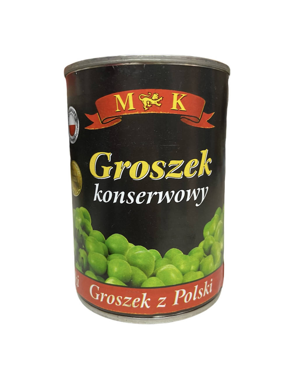 

Горошок зелений консервований M&K 400 г 5902693181651