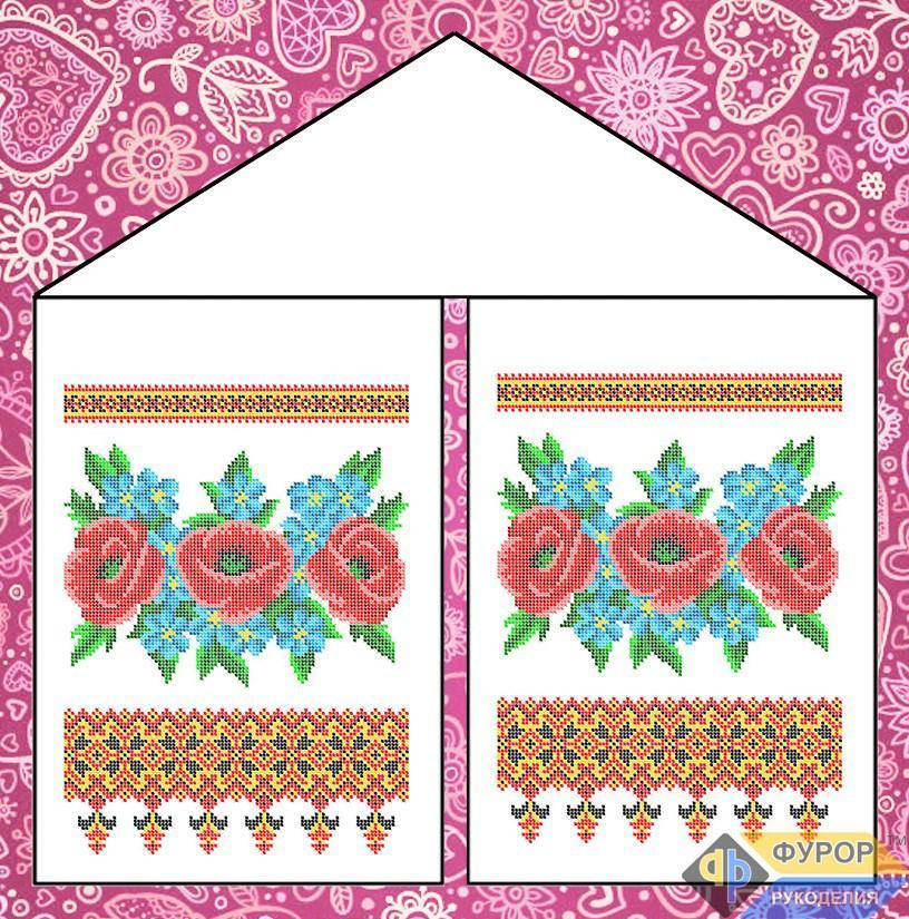 

Рушник под икону для вышивки бисером, Арт. РБИ-002