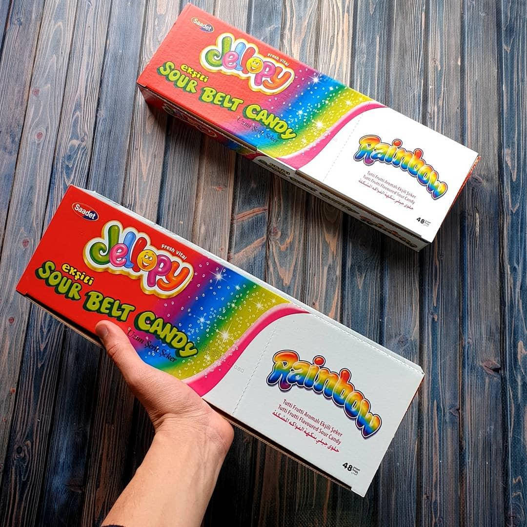 

Мармеладная лента Jellopy Sourbelt Candy MIX 48шт