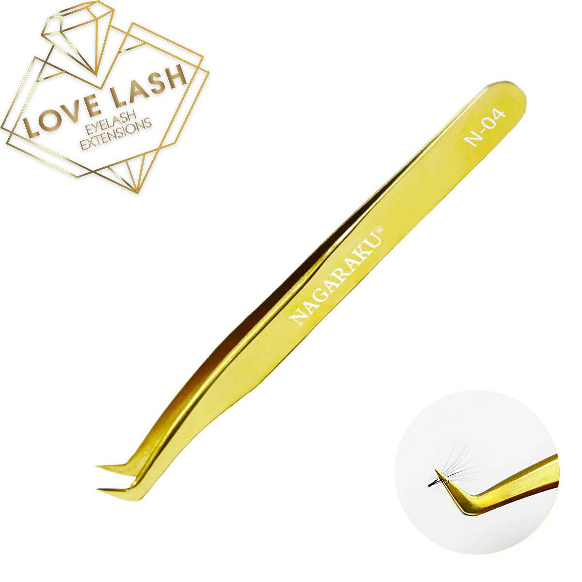 

Пинцет для ресниц Nagaraku N-04