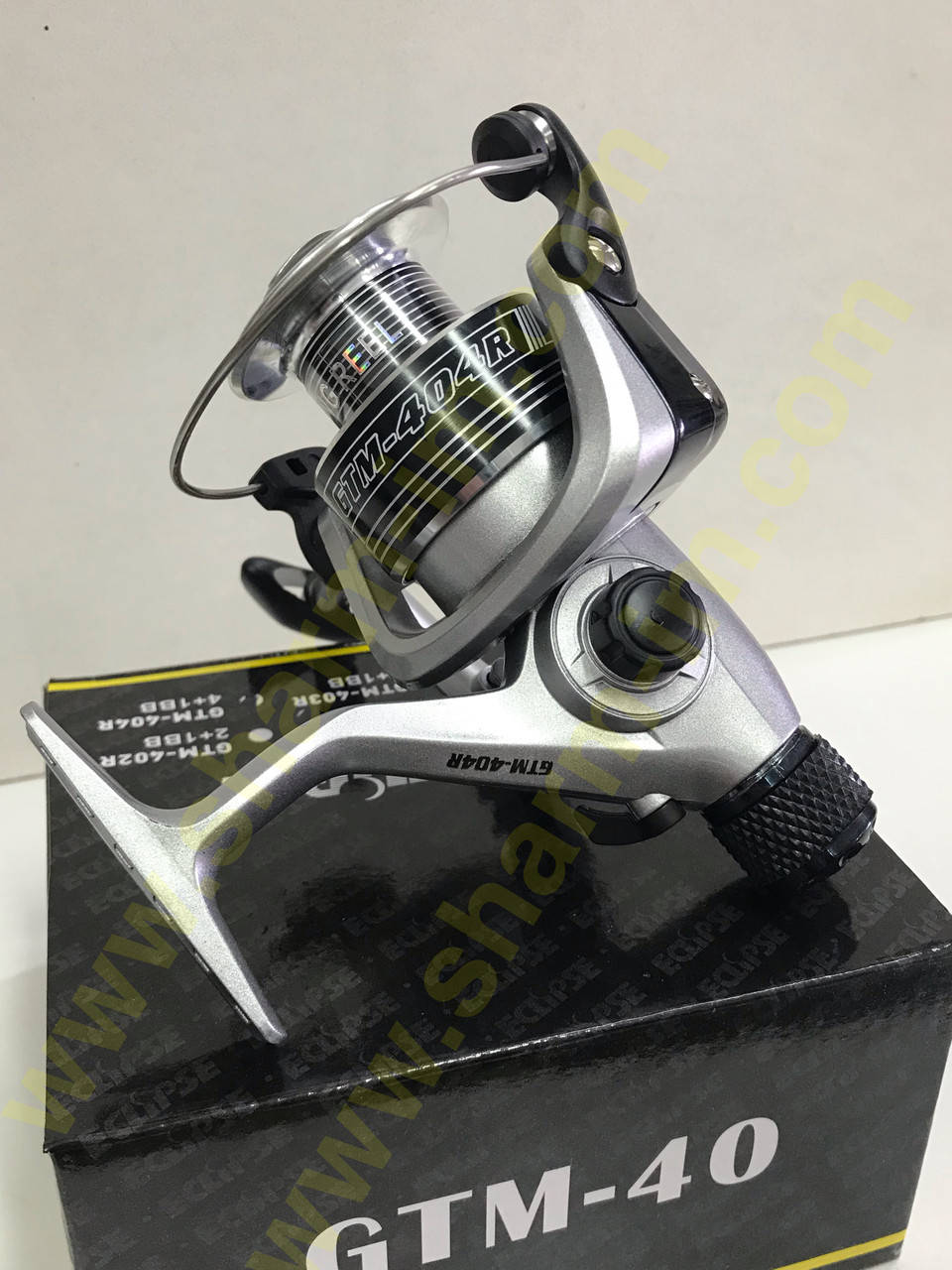 

Катушка Eclipse GTM 400A (4+1) Алюминиевая шпуля + Ручка на кнопке, Серый