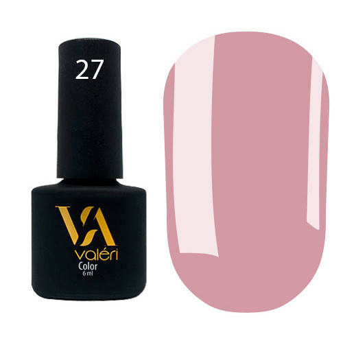 

Гель-лак Valeri Color № 027 (розовое какао, эмаль), 6 мл