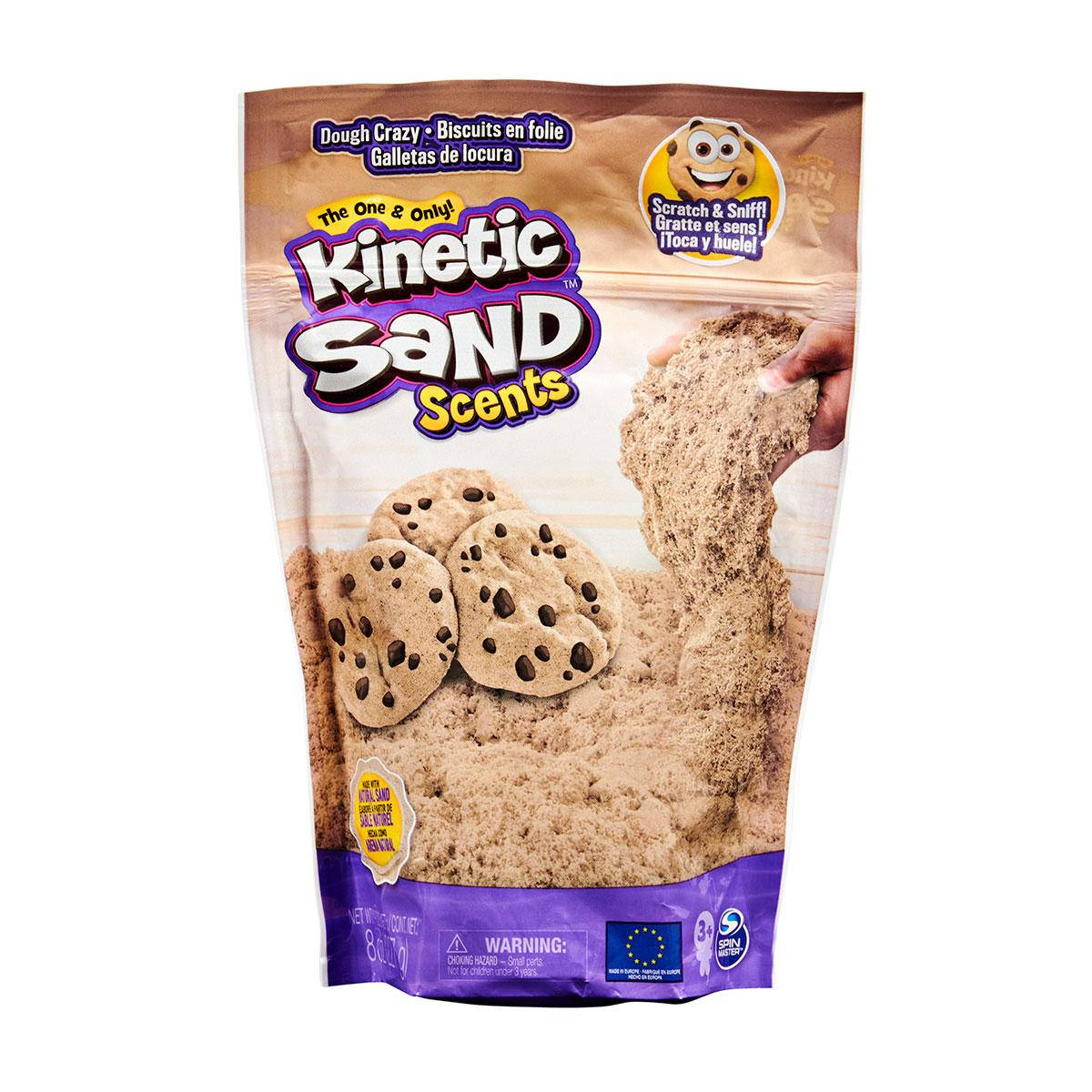 

Песок для детского творчества с ароматом - KINETIC SAND ПЕЧЕНЬЕ (71473С), Бежевый