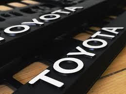 

РАМКИ С ЛОГОТИПОМ Toyota.