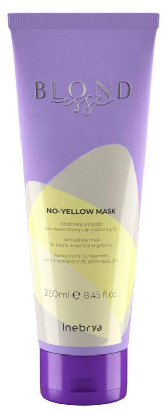 

Маска для обесцвеченных или седых волос Inebrya No Yellow Mask 250 мл.