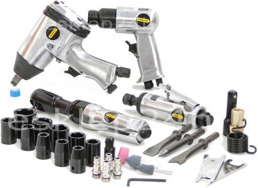 

Набор пневматического инструмента Stanley AIR TOOL KIT 34 PCS 34 элемента