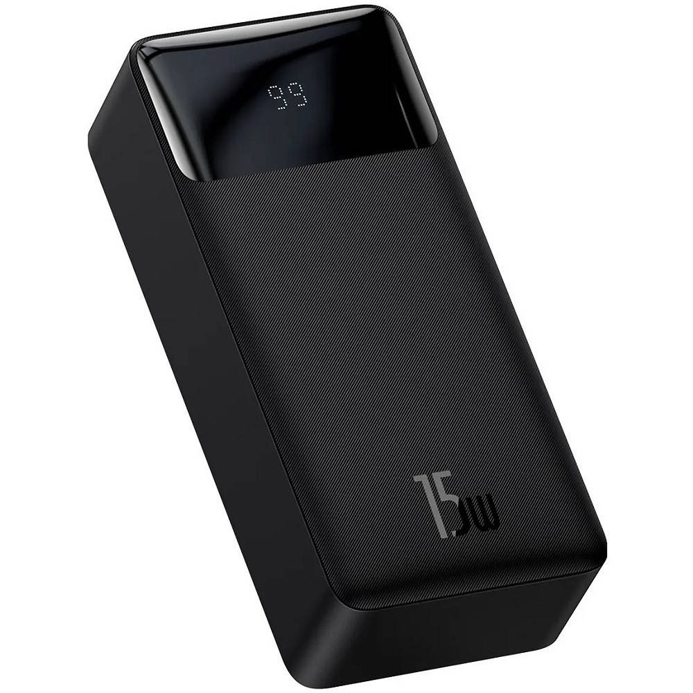 

Павербанк Baseus Bipow Digital Display 30000 mAh 15W Black (PPDML-K01)