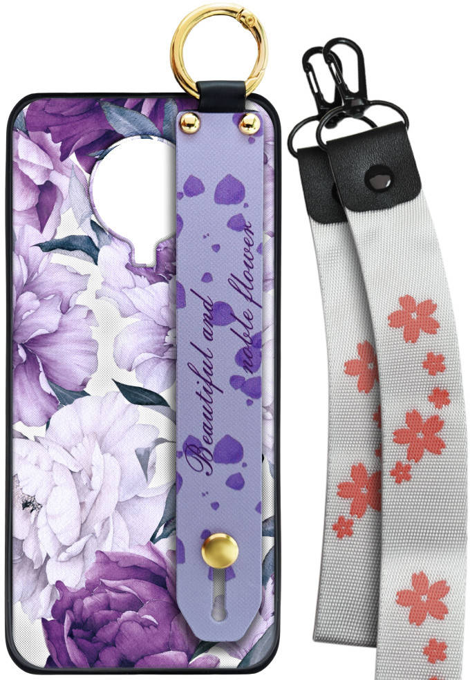 

Чехол SHLab Nokia G10 Beautiful Flower + два ремешка с карабином