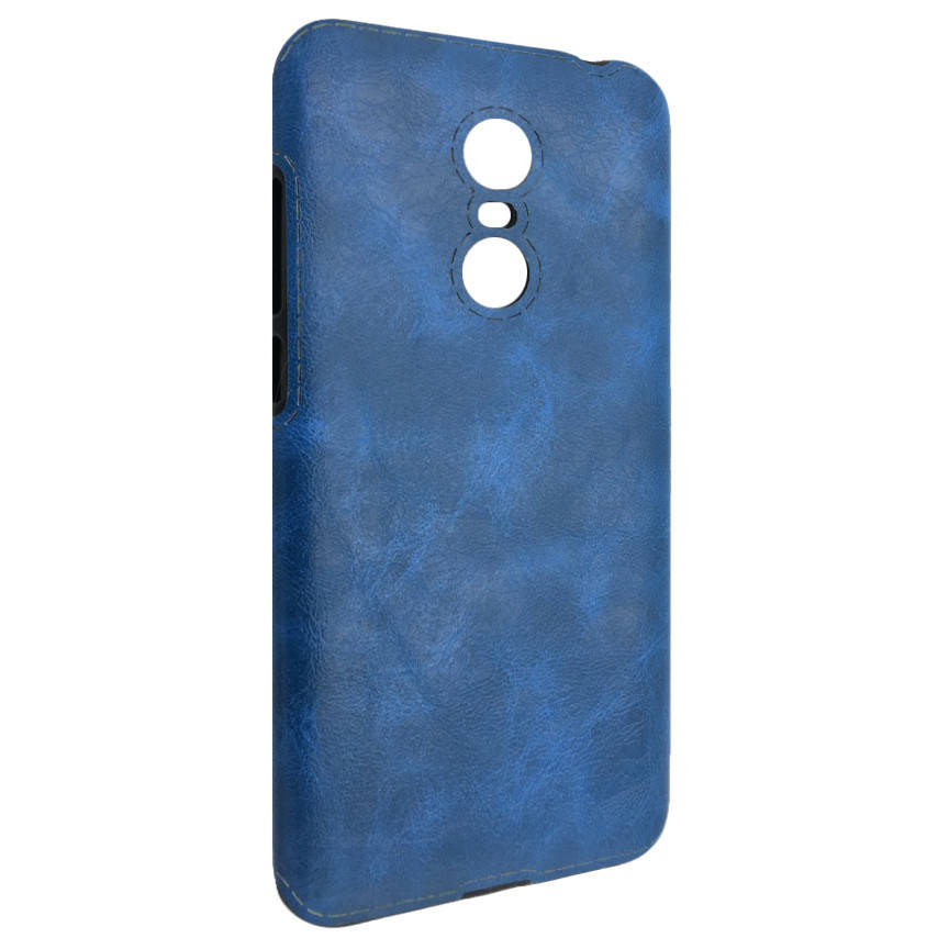

Чехол-накладка DK-Case силикон кожа Sitched для Xiaomi Redmi 5 (blue), Синий